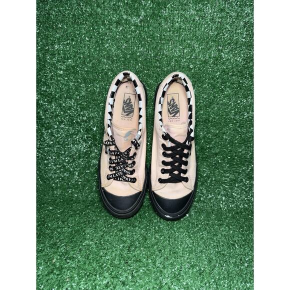 Vans Lazy Oaf‎ Style 29 Pink Comfort Sneaker Trail Shoe Old Skool Women’s Size 8 - Picture 7 of 9